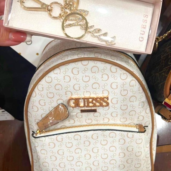 BS Guess Backpack Authentic with Keychain (SOLD) - Picture 1 of 1